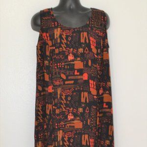 R&K Originals Sleeveless Midi Dress